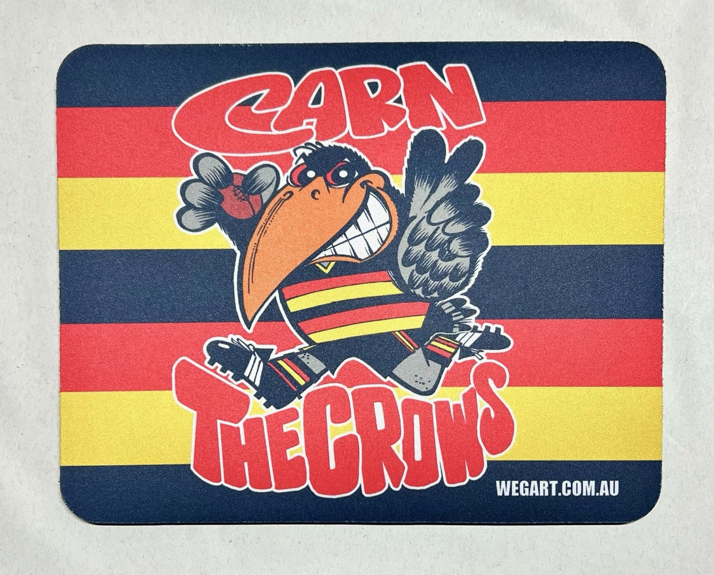 WegArt mouse pad - Adelaide Crows “Carn The Crows”