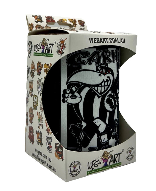 WegArt Stubby Holder Can Cooler - Collingwood Magpies “Carna Pies”