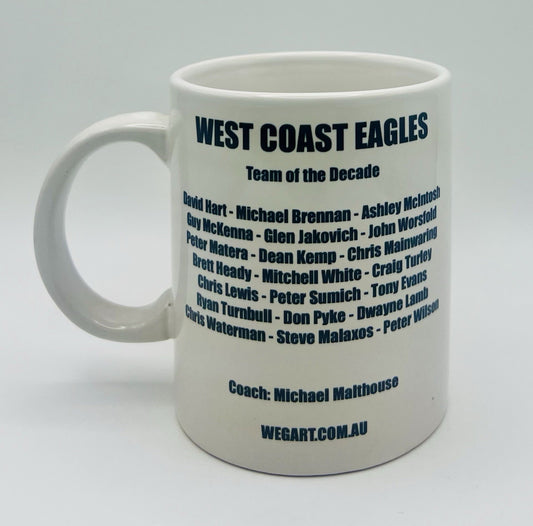 WegArt WEG Supporter Mug - West Coast Eagles - “Carn The Eagles”