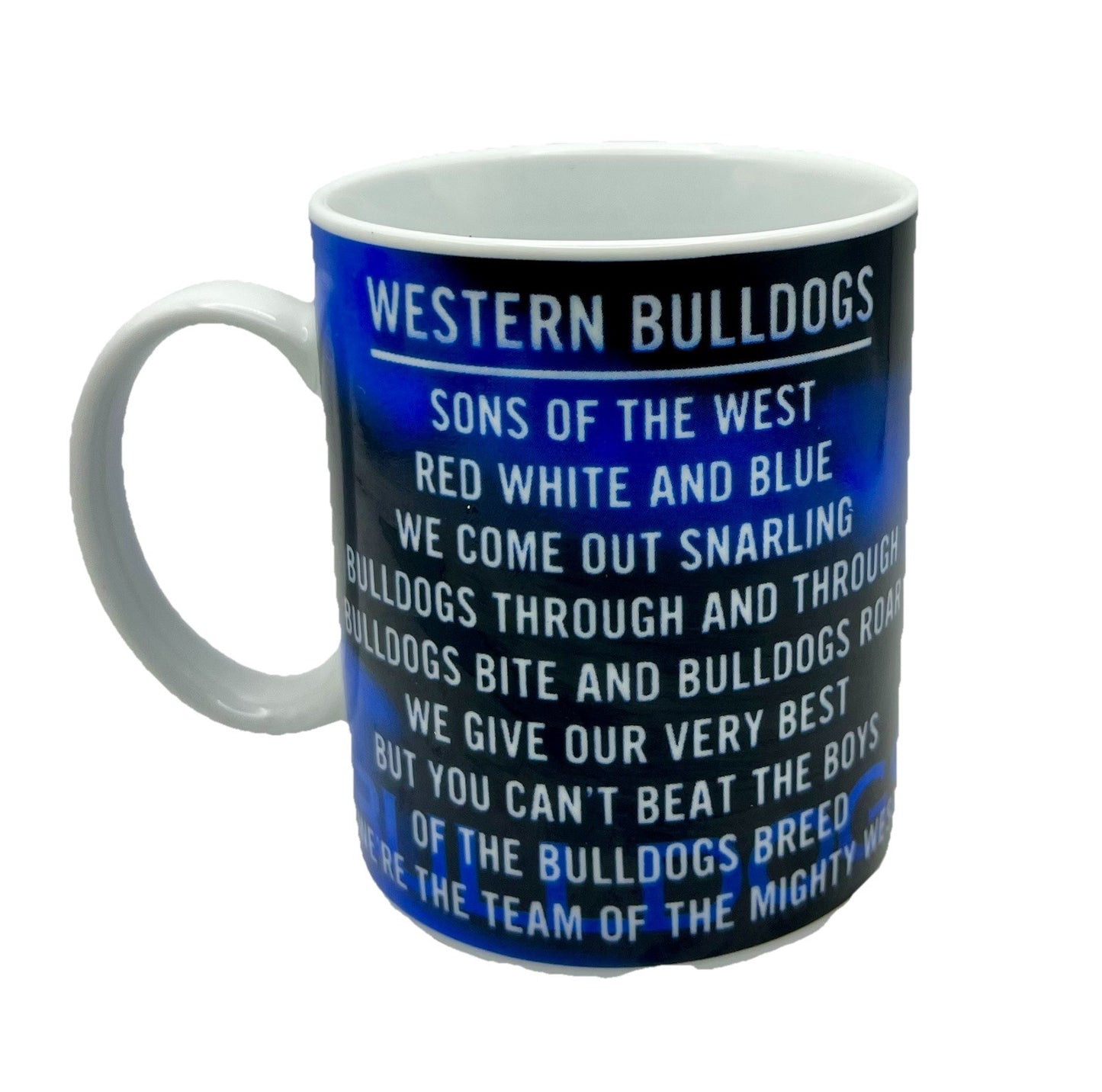 AFL Coffee Mug Western Bulldogs Theme Song