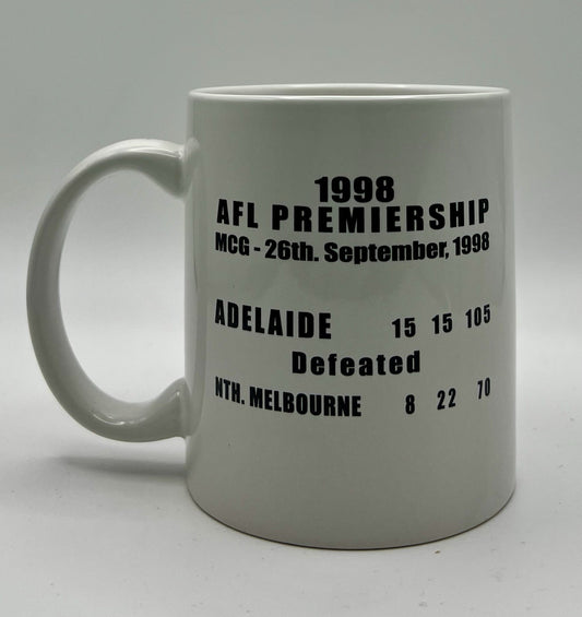 WegArt WEG Premiers Mug - 1998 Adelaide Crows