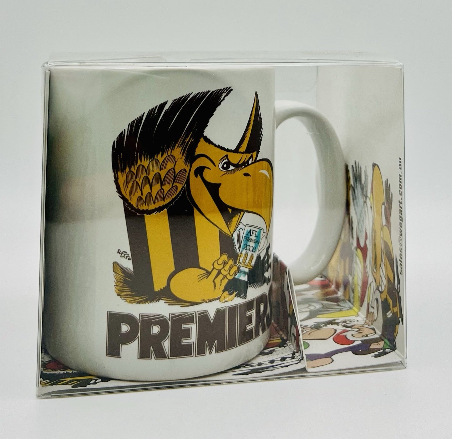WegArt WEG Premiers Mug - Hawthorn Hawks 2008