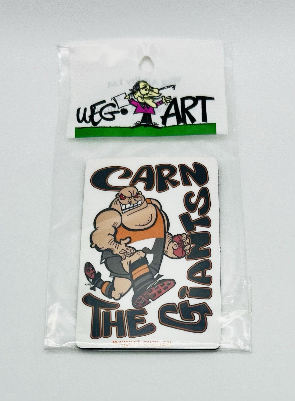 WEG WegArt Fridge Magnet - “Carn The Giants” - Greater Western Sydney GWS