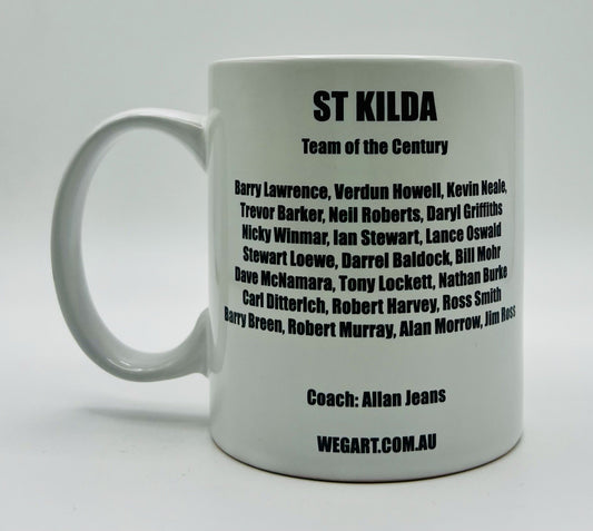 WegArt WEG Supporter Mug - St Kilda Saints - “Carn The Saints”