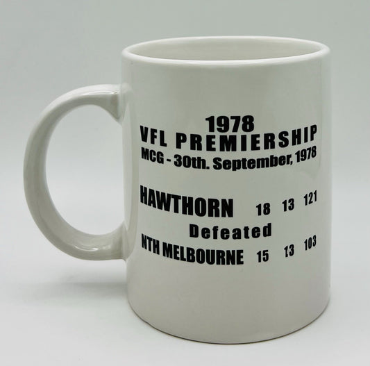 WegArt WEG Premiers Mug - Hawthorn Hawks 1978