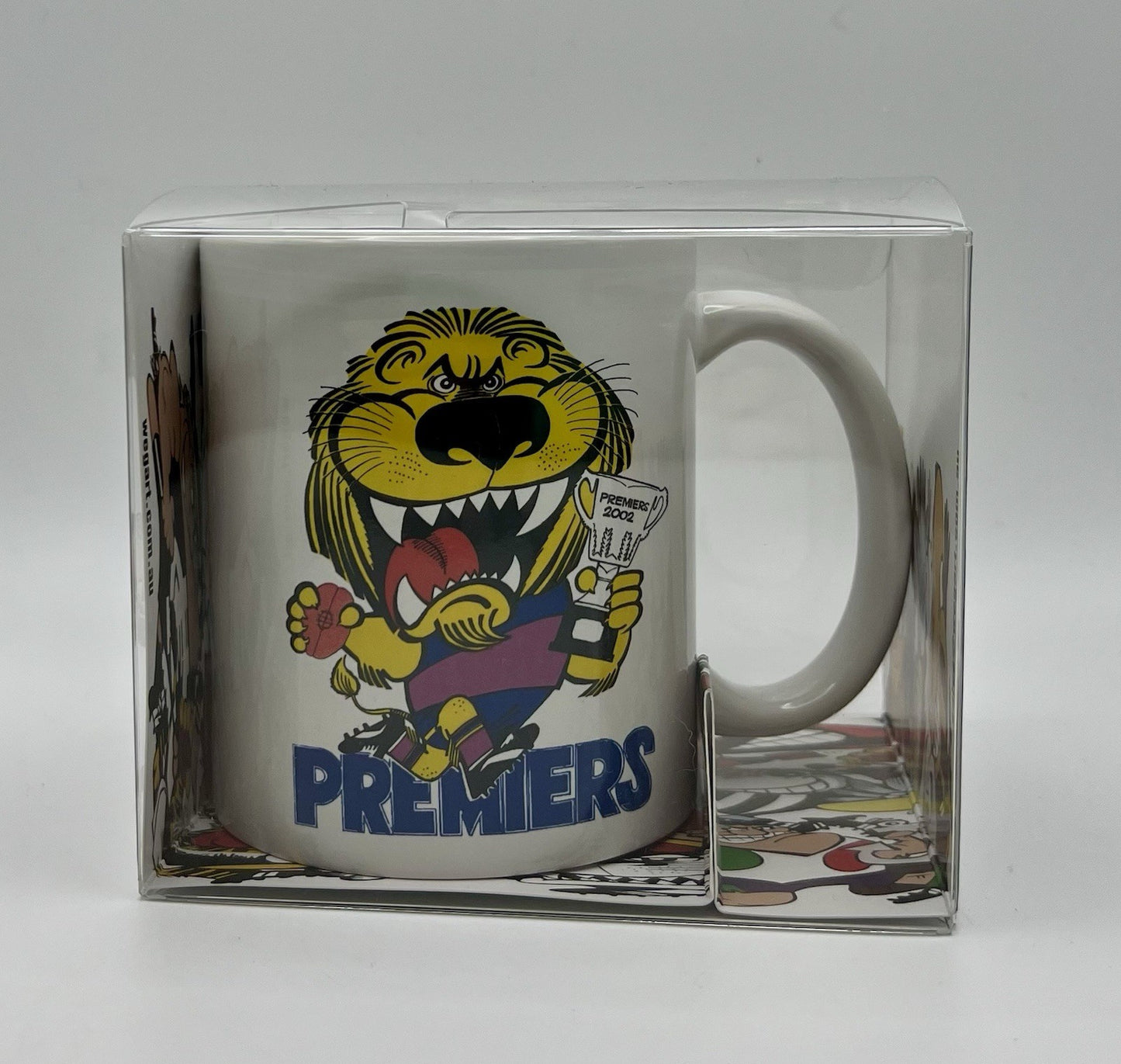 WegArt WEG Premiers Mug - Brisbane Lions 2002