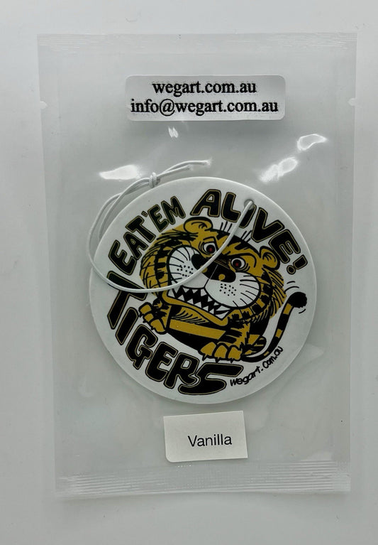 Richmond Tigers WEG WegArt Car Air Freshener - VANILLA SCENT