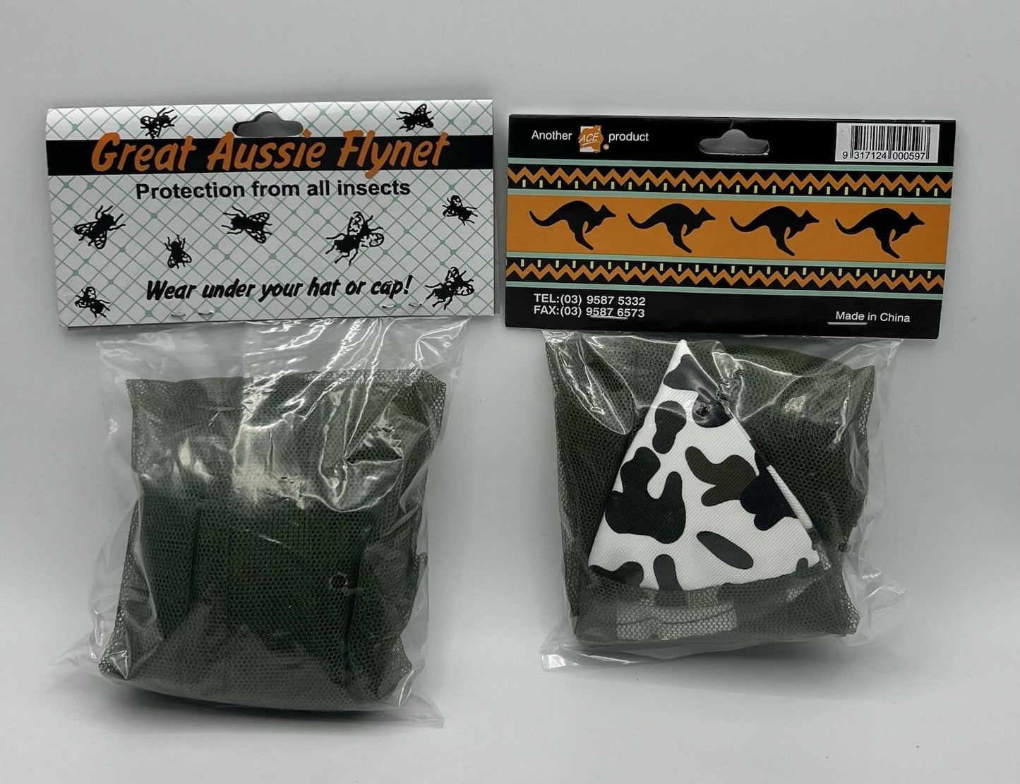 2 X Mosquito Fly Head Net Face Mesh Cover