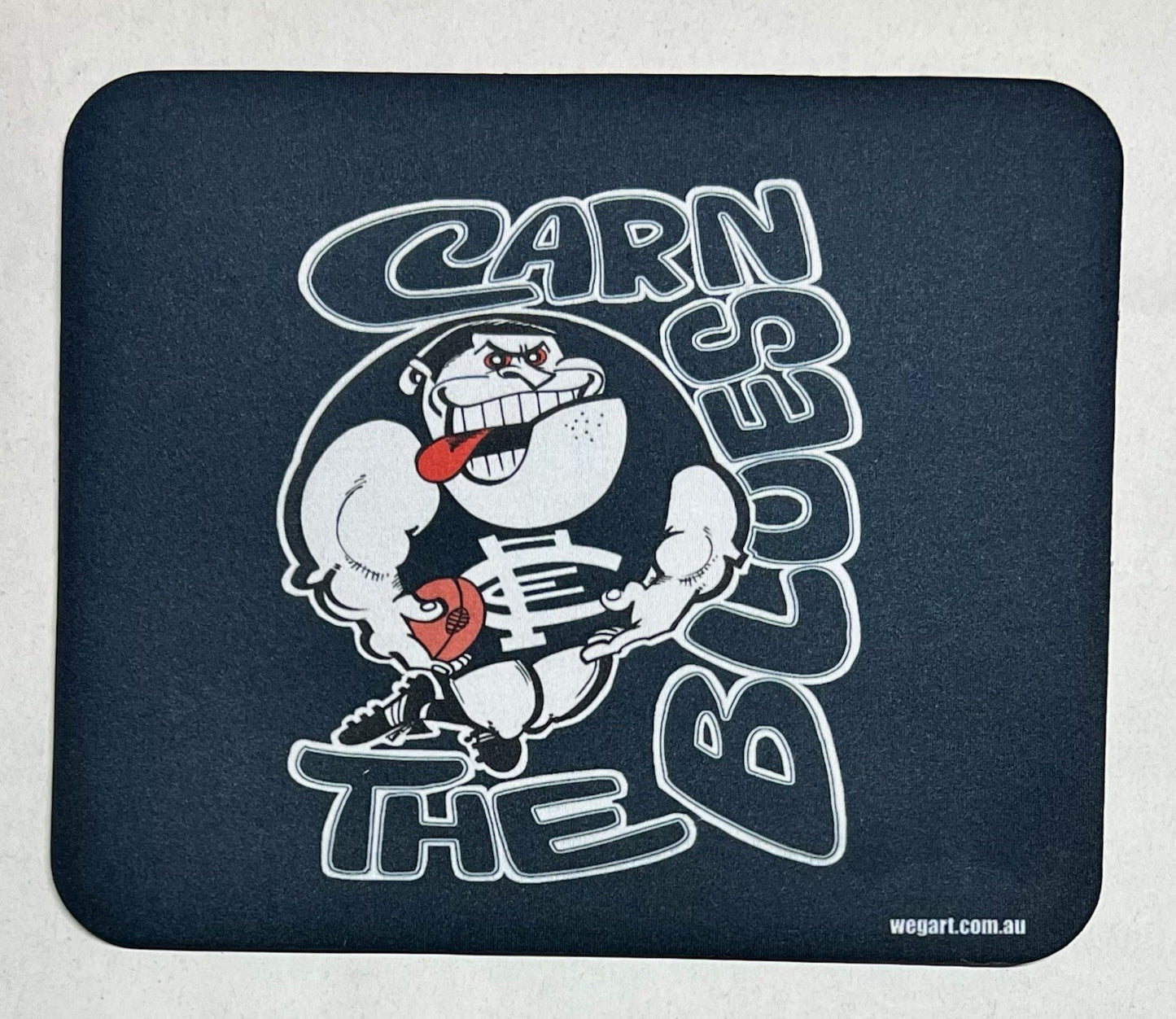 WegArt mouse pad - Carlton Blues “Carn The Blues”