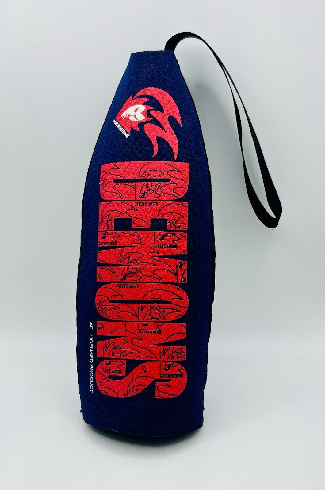 AFL Zip Wine Bottle Holder Melbourne Demons