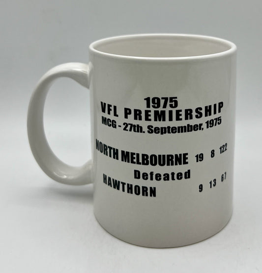 WegArt WEG Premiers Mug - North Melbourne Kangaroos 1975