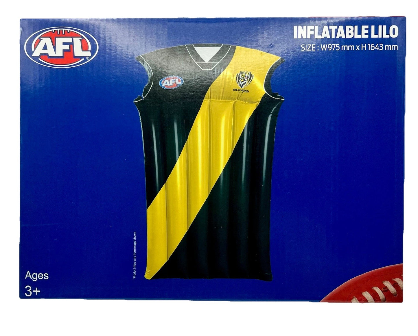 Richmond Tigers AFL Inflatable Pool Lilo Air Mat Float