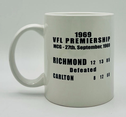 WegArt WEG Premiers Mug - Richmond Tigers 1969