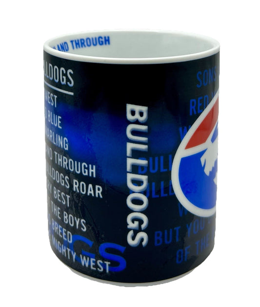 AFL Coffee Mug Western Bulldogs Theme Song