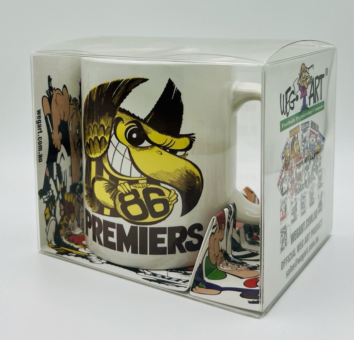 WegArt WEG Premiers Mug - Hawthorn Hawks 1986