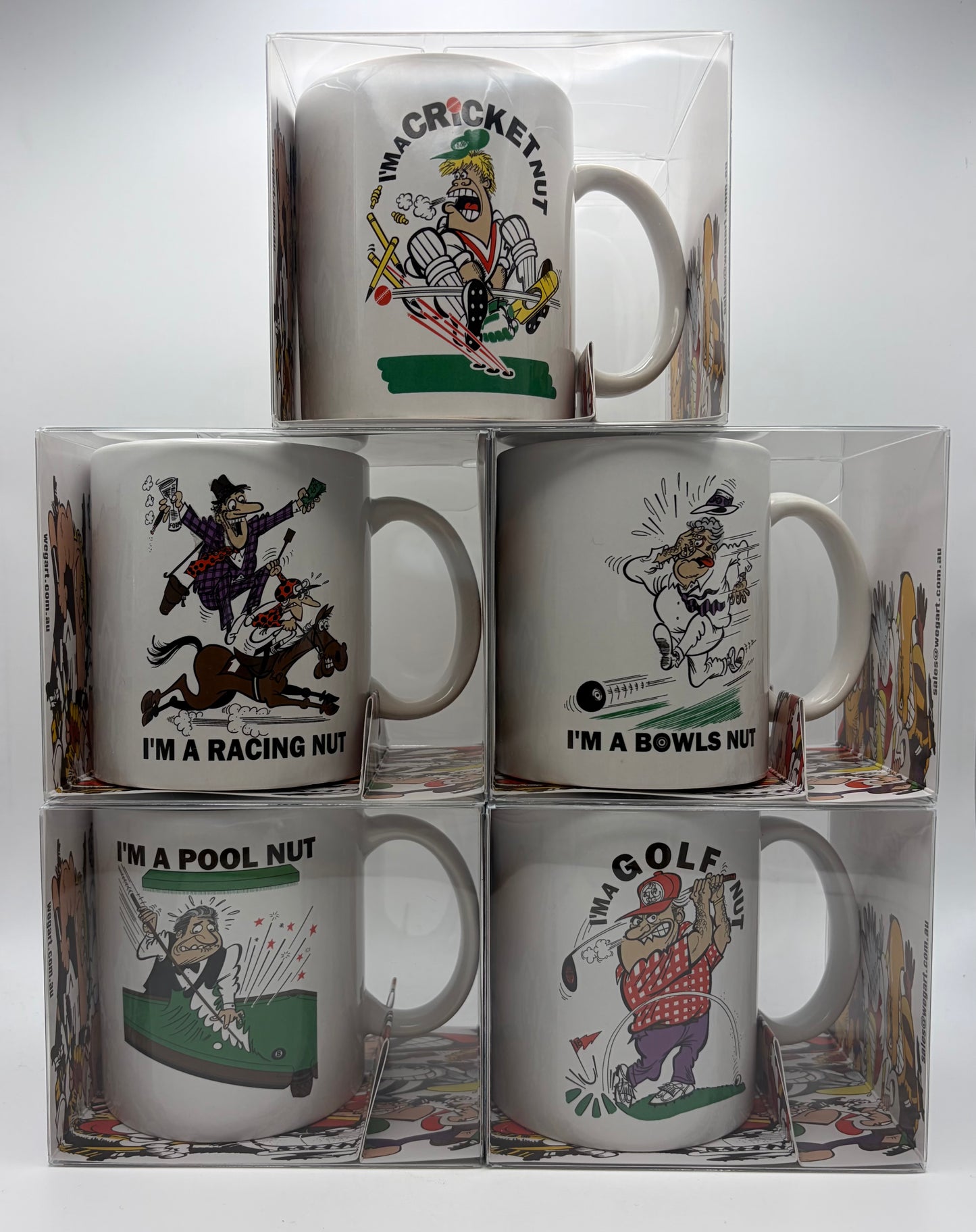 Cricket nut mug