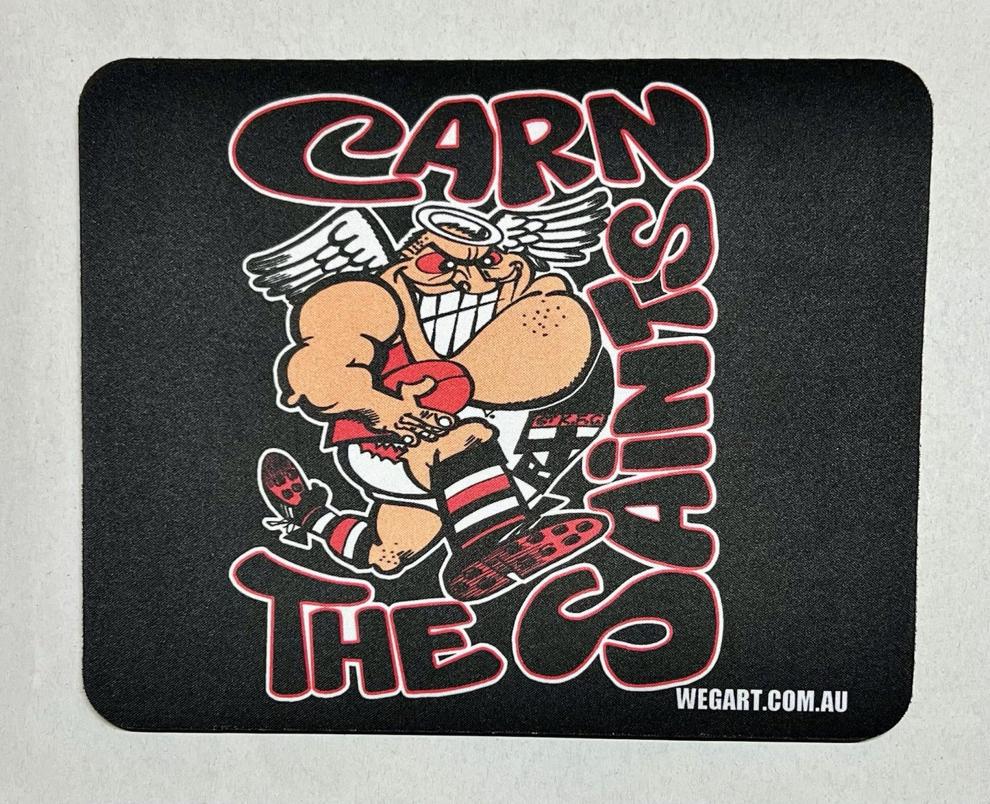 WegArt mouse pad - St Kilda Saints “Carn The Saints”