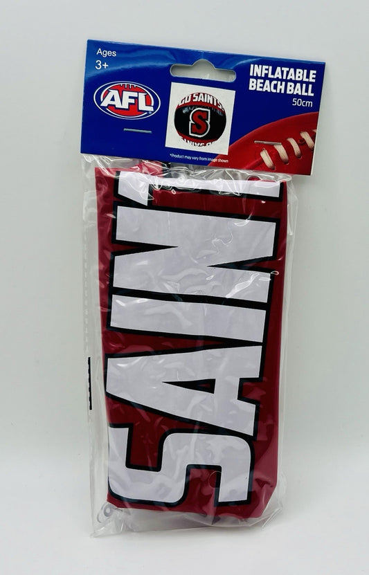 AFL St Kilda Saints Football Club 50cm Inflatable Beach Ball