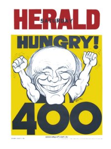 Hungry Bartlett 400 WEG poster.