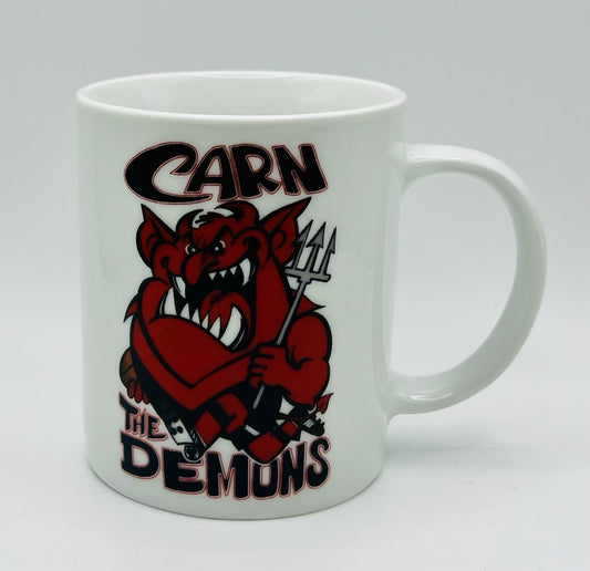 WegArt WEG Supporter Mug  - Melbourne Demons - “Carn The Demons”