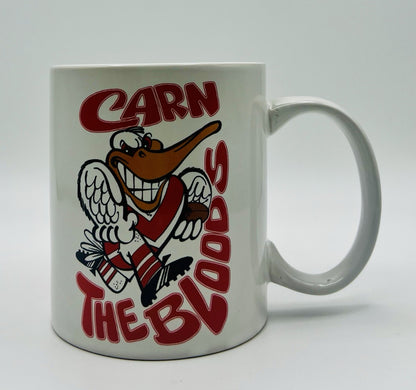 WegArt WEG Supporter Mug - Sydney Swans - “Carn The Bloods”