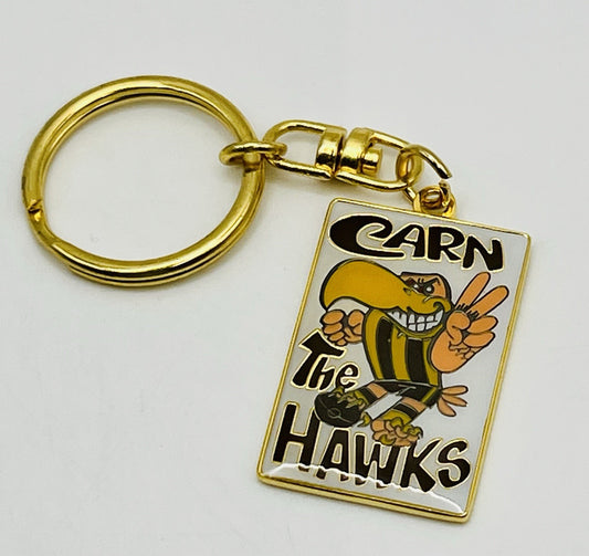 WEG WegArt Supporters Key Ring Hawthorn Hawks
