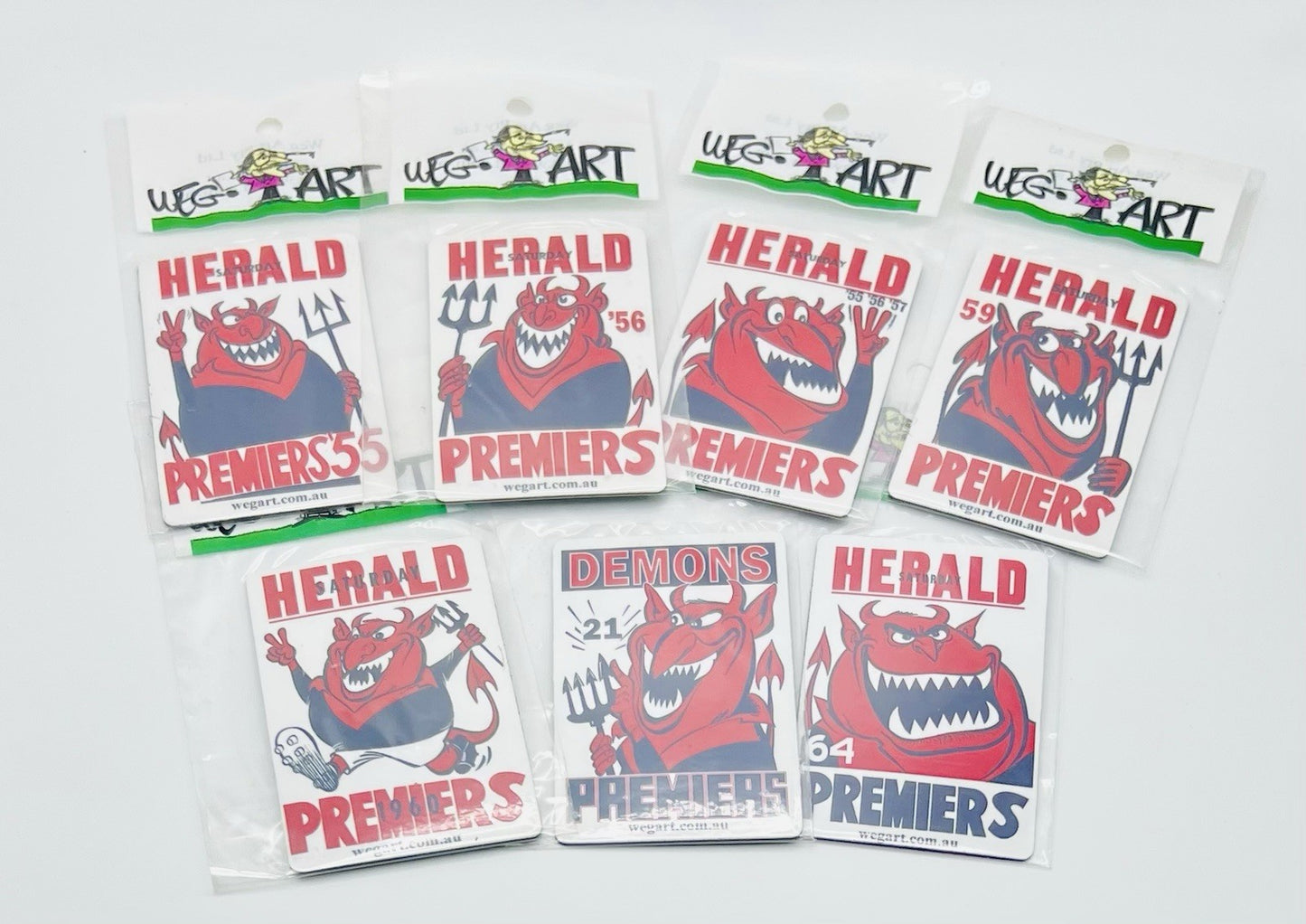 WEG WegArt Premiers Fridge Magnet - Melbourne Demons 1948