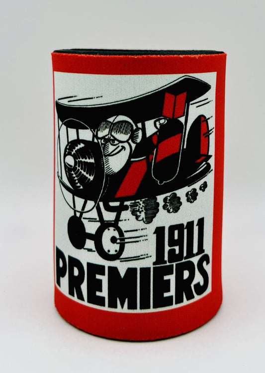 WegArt WEG Premiers Stubby Holder Can Cooler - Essendon Bombers 1911