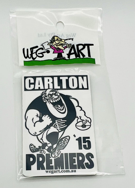 WEG WegArt Premiers Fridge Magnet - Carlton Blues 1915