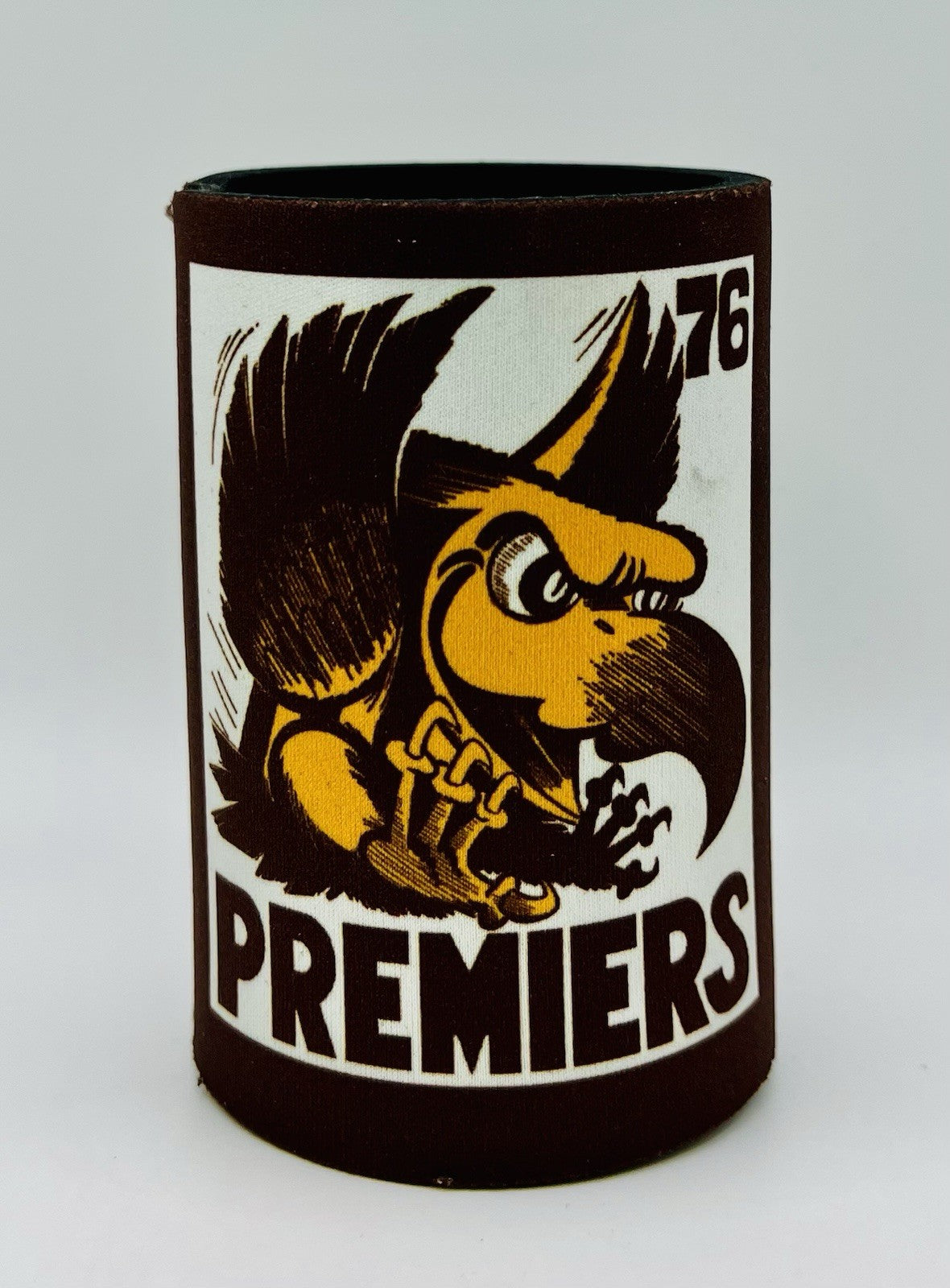 WegArt WEG Premiers Stubby Holder Can Cooler - Hawthorn Hawks 1976