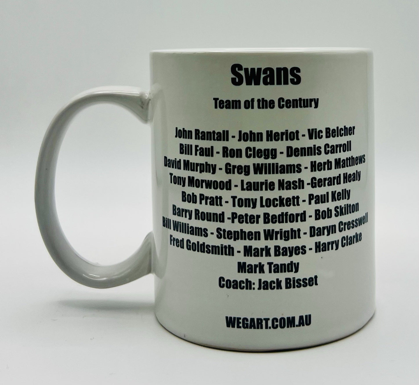 WegArt WEG Supporter Mug - Sydney Swans - “Carn The Bloods”