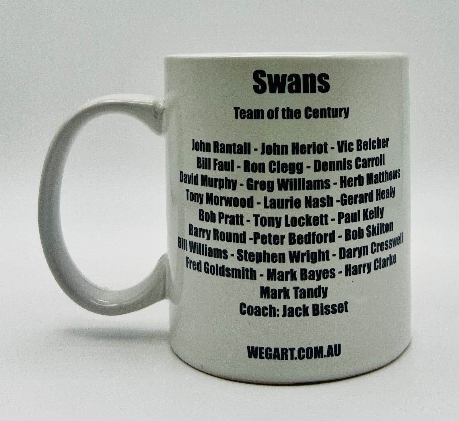 WegArt WEG Supporter Mug - Sydney Swans - “Carn The Bloods”