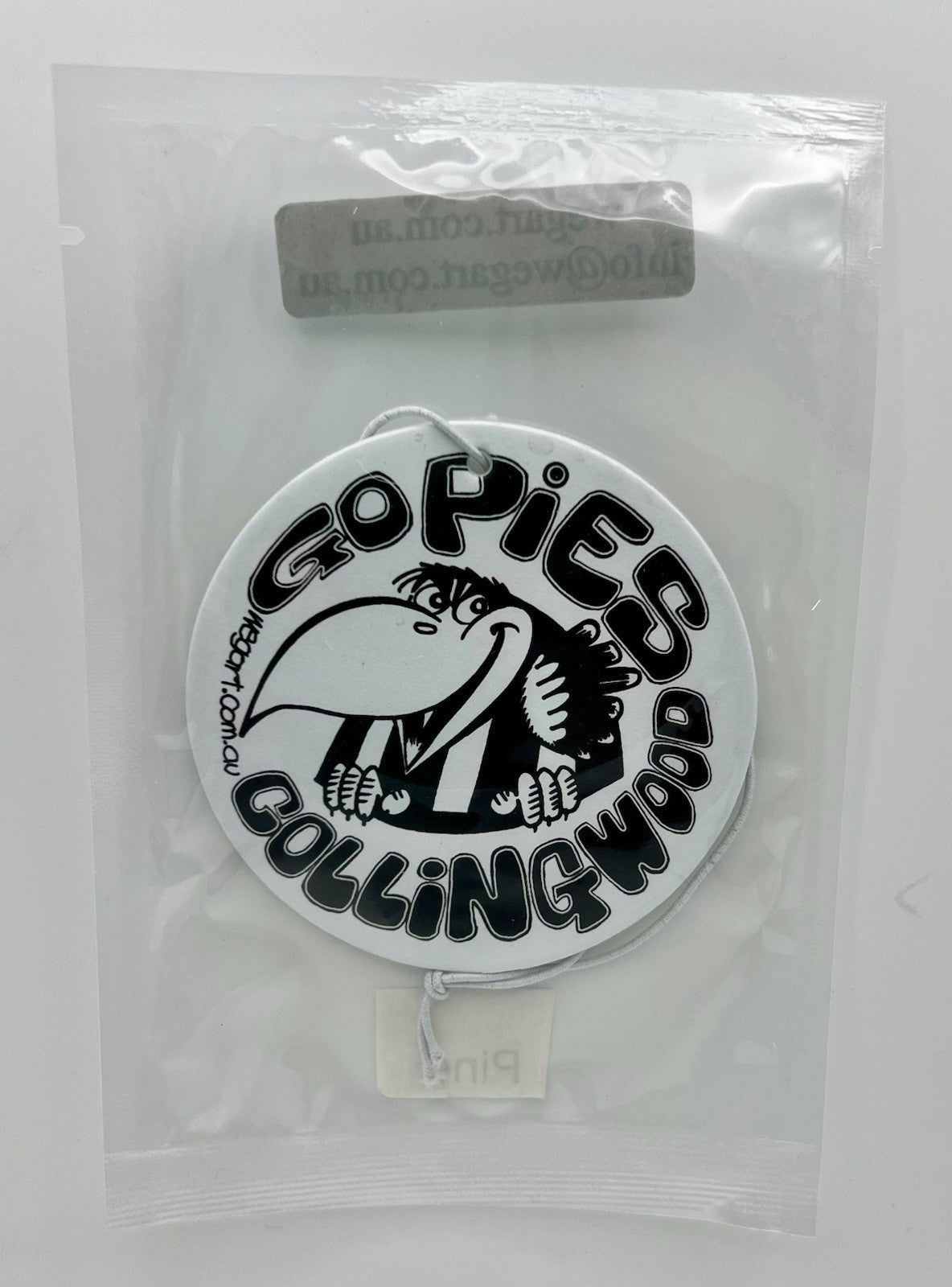 Collingwood Magpies WEG WegArt Car Air Freshener - PINE SCENT
