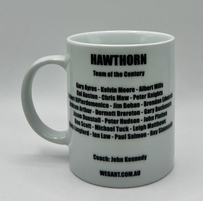 WegArt WEG Supporter Mug  - Hawthorn Hawks - “Carn The Hawks”