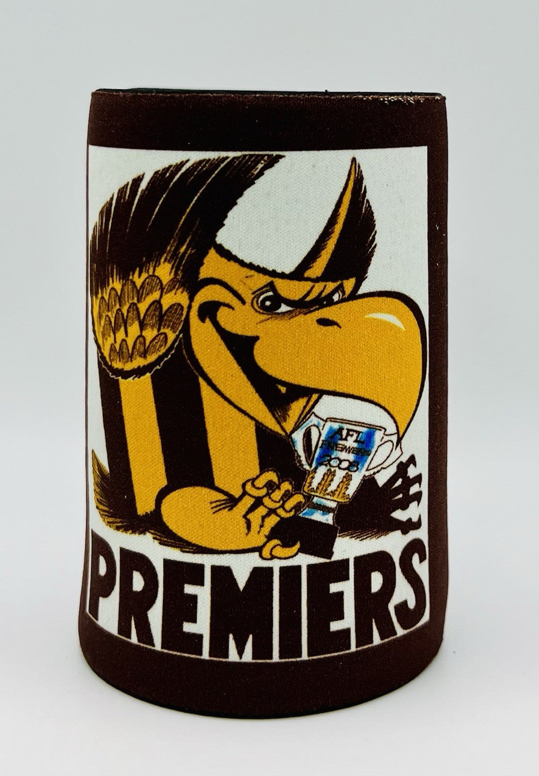 WegArt WEG Premiers Stubby Holder Can Cooler - Hawthorn Hawks 2008