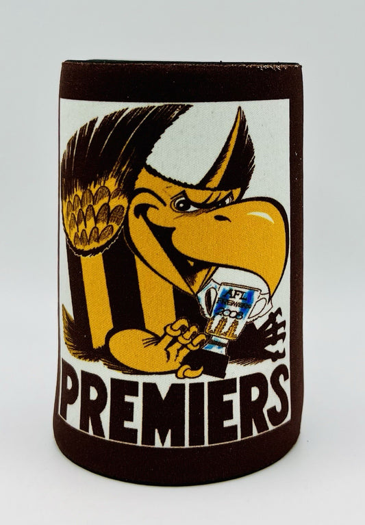 WegArt WEG Premiers Stubby Holder Can Cooler - Hawthorn Hawks 2008