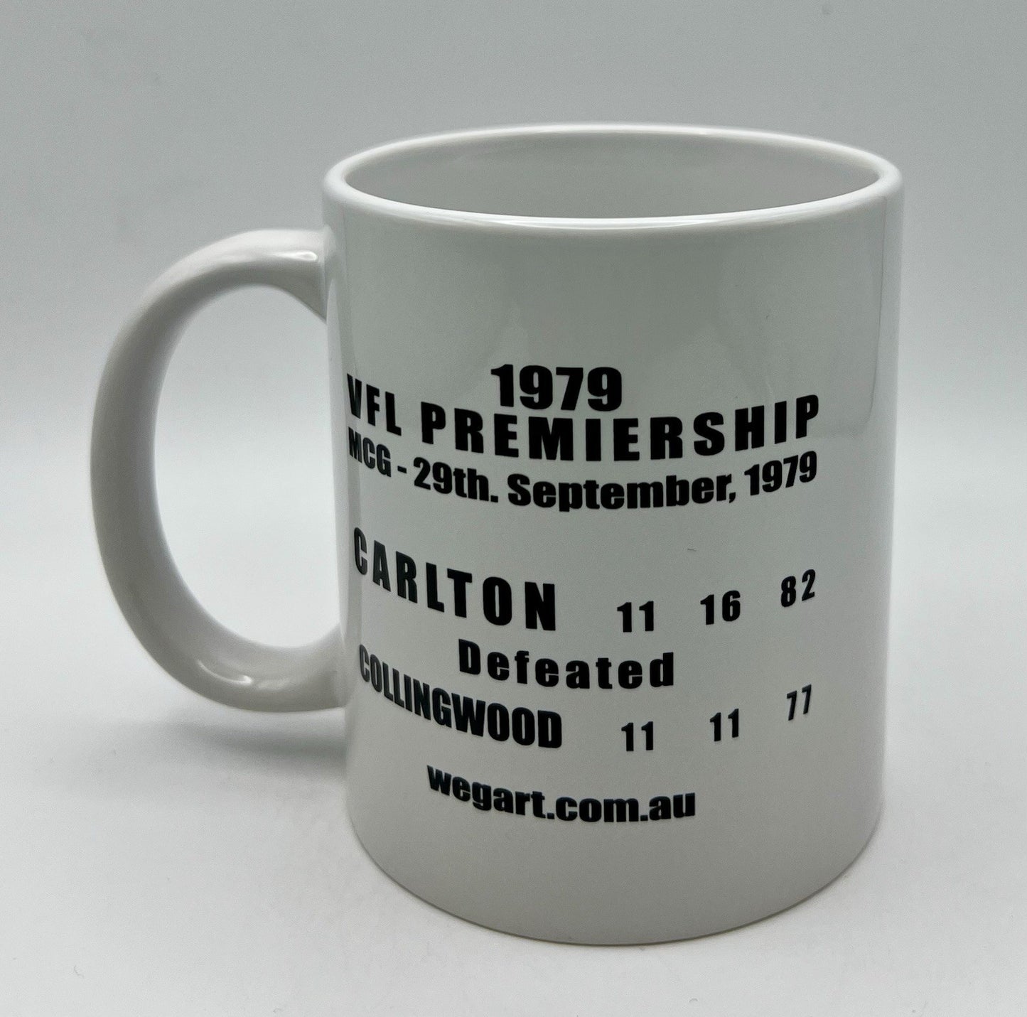 WegArt WEG Premiers Mug - Carlton Blues 1979