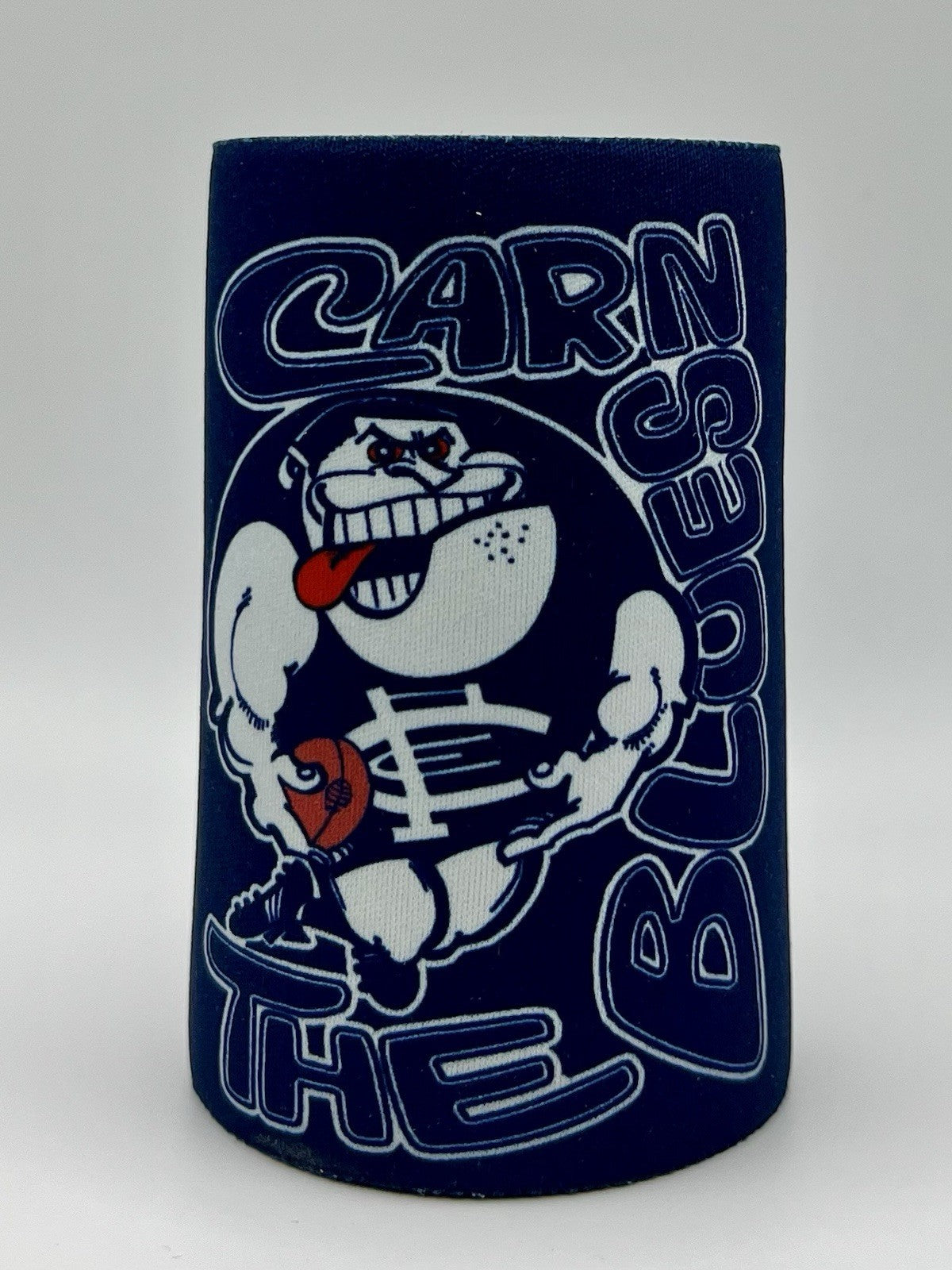 WegArt Stubby Holder Can Cooler - Carlton Blues “Carn The Blues”