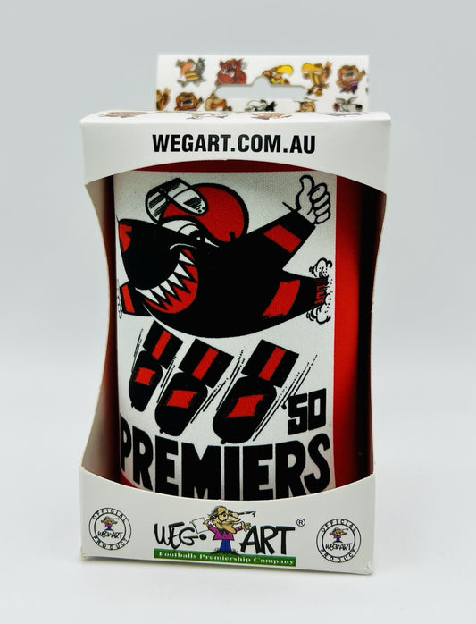 WegArt WEG Premiers Stubby Holder Can Cooler - Essendon Bombers 1950