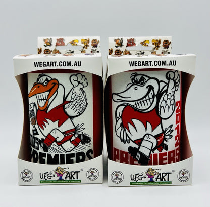 WegArt WEG Premiers Stubby Holder Can Cooler - Sydney Swans 2012