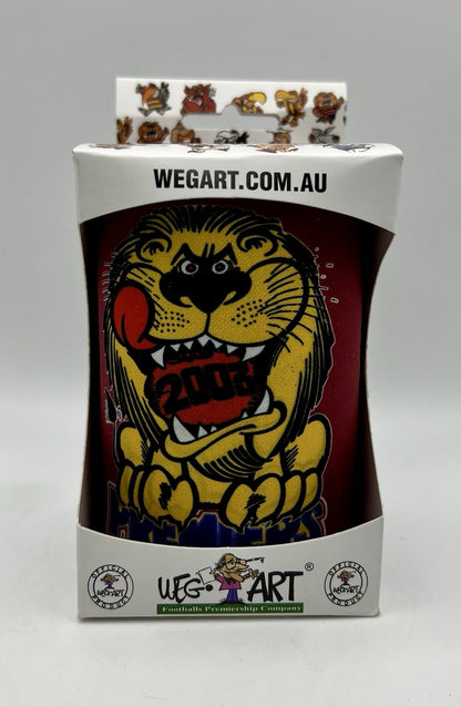 WegArt WEG Premiers Stubby Holder Can Cooler - Brisbane Lions 2003 Old Style
