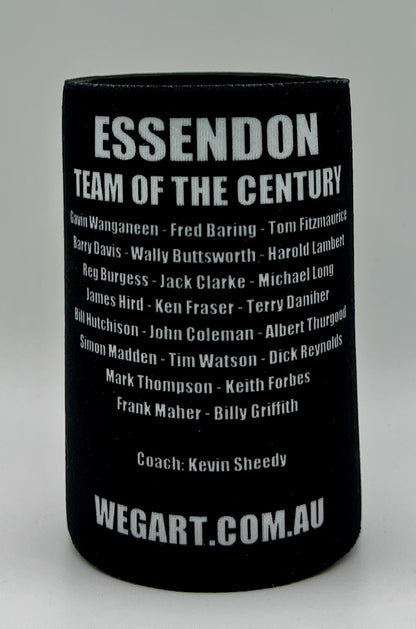 WegArt Stubby Holder Can Cooler - Essendon Bombers “Carna Bombers”