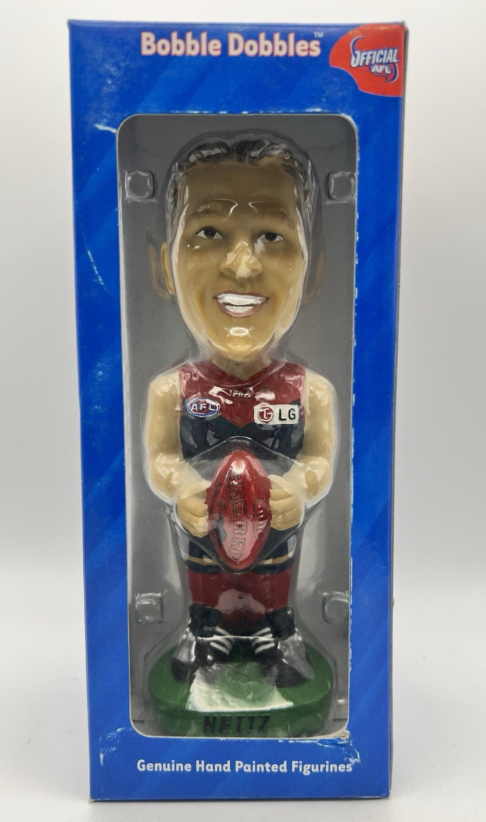 2002 AFL Bobble Dobbles Bobblehead - Melbourne Demons David Neitz