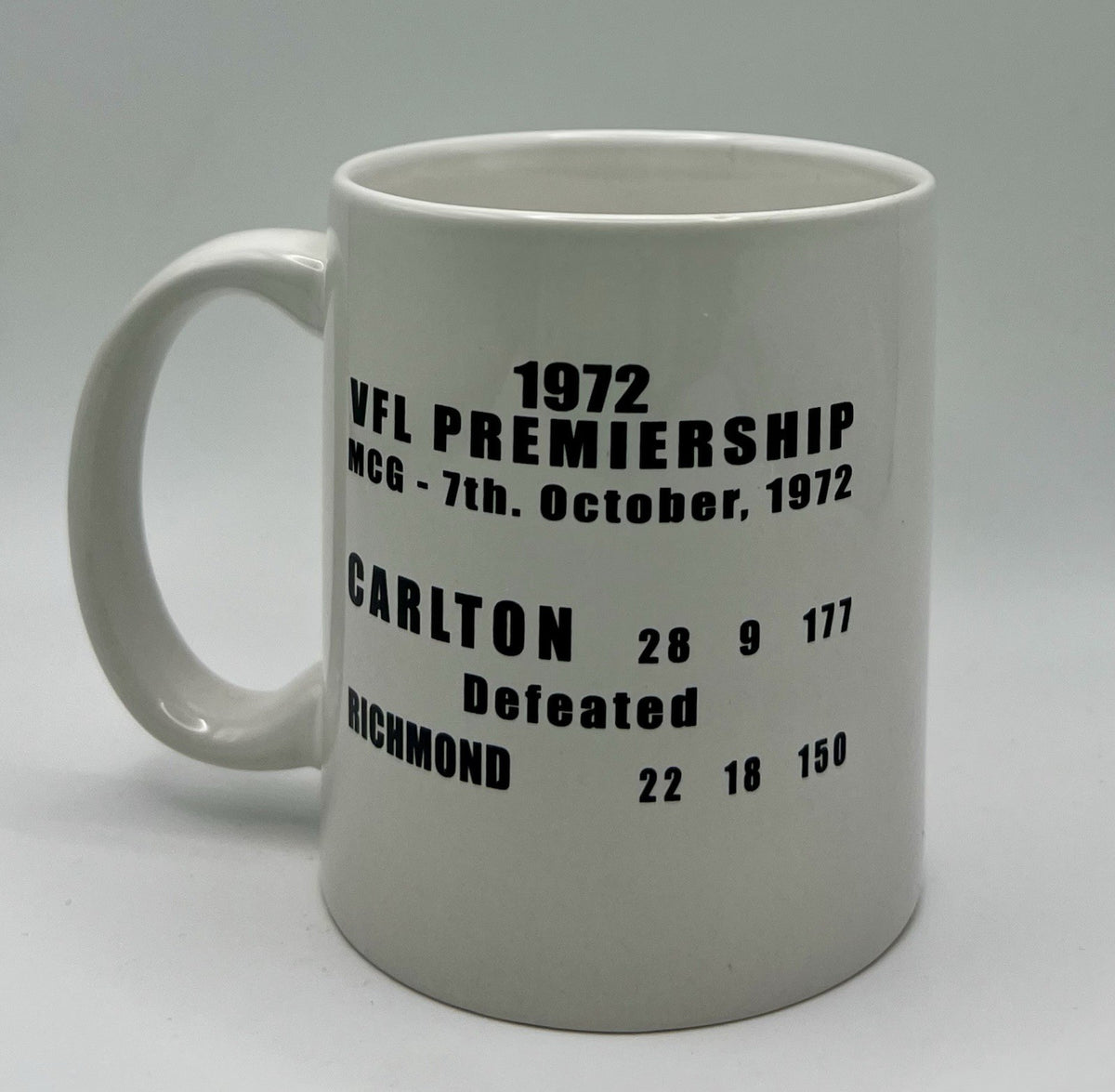 WegArt WEG Premiers Mug  - Carlton Blues 1972