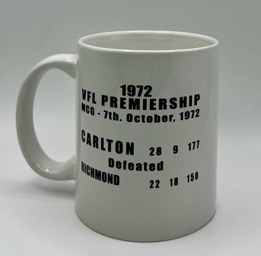 WegArt WEG Premiers Mug  - Carlton Blues 1972