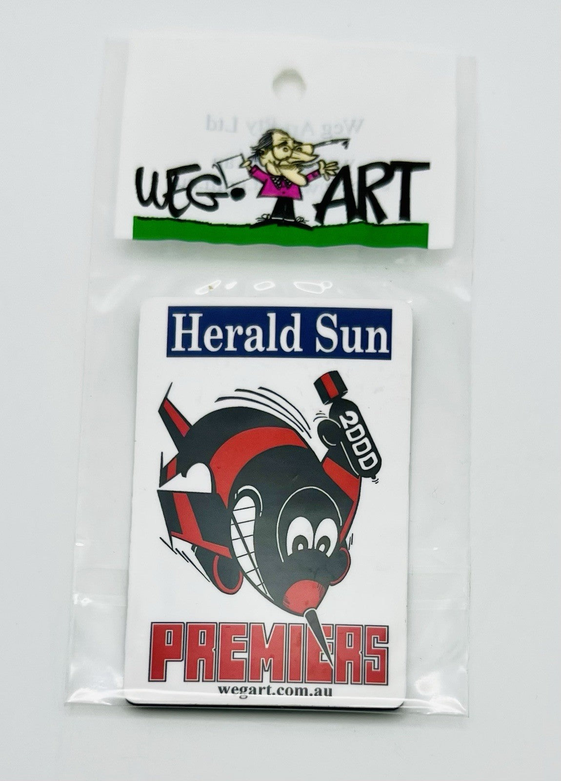 WEG WegArt Premiers Fridge Magnet - Essendon Bombers 2000