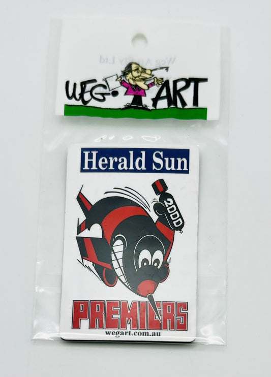 WEG WegArt Premiers Fridge Magnet - Essendon Bombers 2000