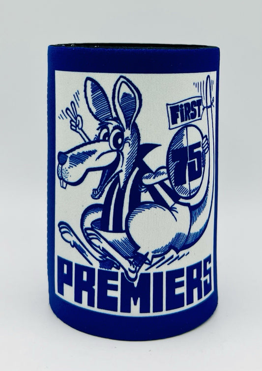 WegArt WEG Premiers Stubby Holder Can Cooler - North Melbourne Kangaroos 1975