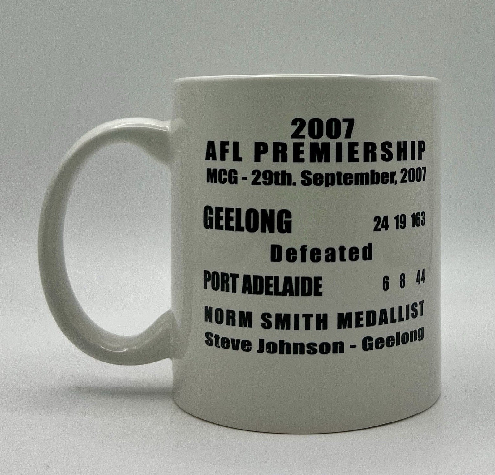 WegArt WEG Premiers Mug  - Geelong Cats 2007
