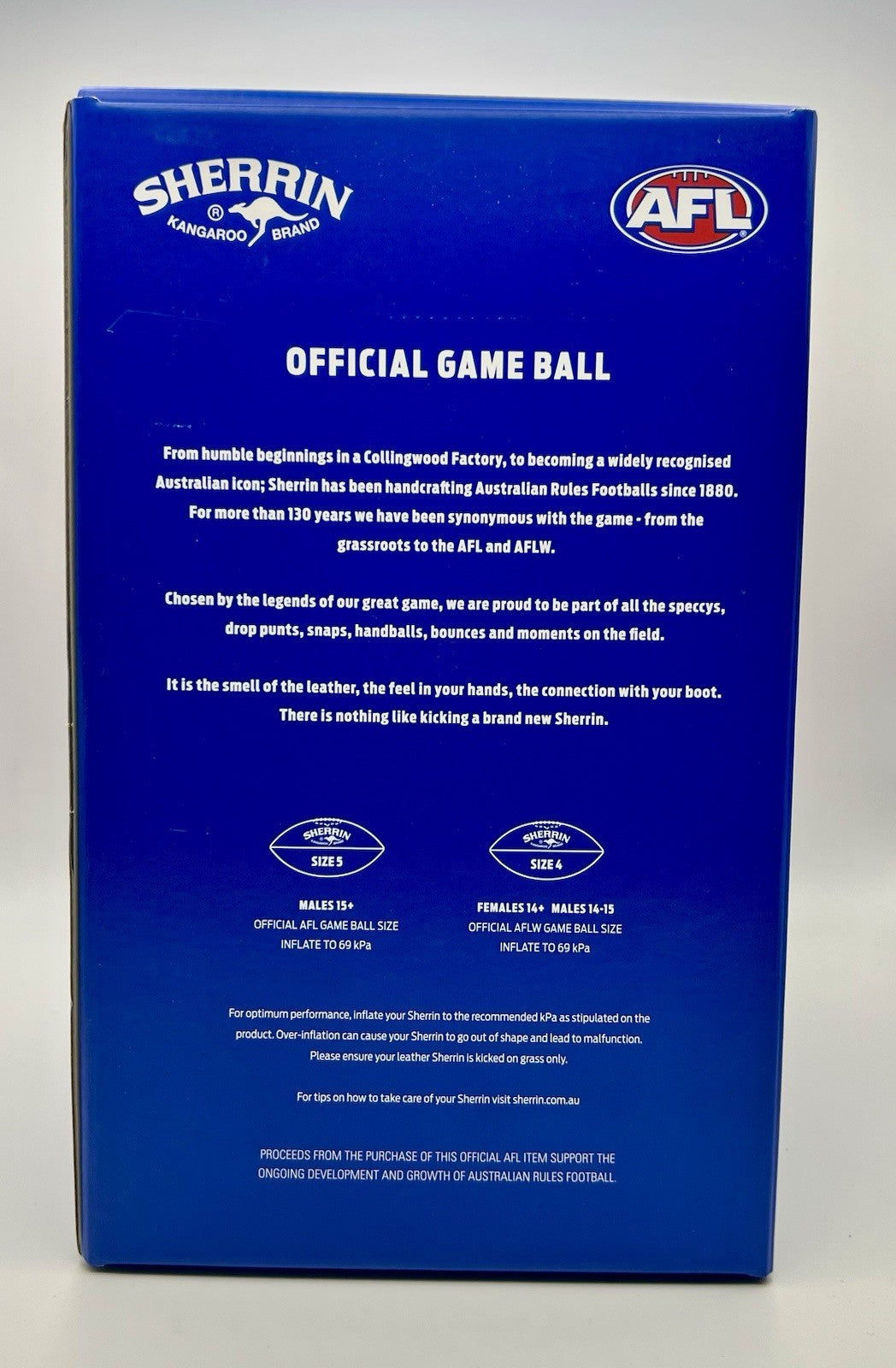 AFL Geelong Cats Sherrin 2022 Premiers Football GOLD FOIL